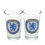 Thumbnail: Chelsea FC 2pk Shot Glass Set.