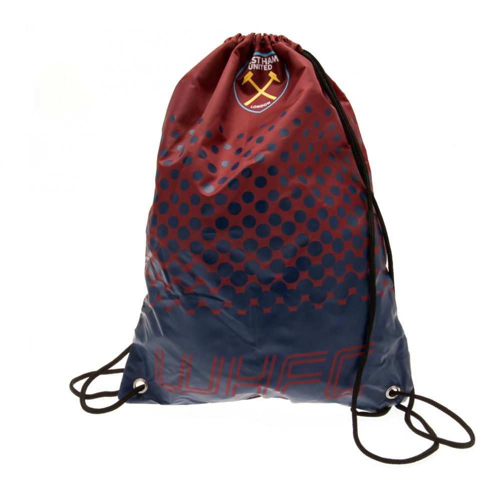 West Ham United FC Fade Gym Bag.