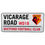 Thumbnail: Watford FC White Street Sign.