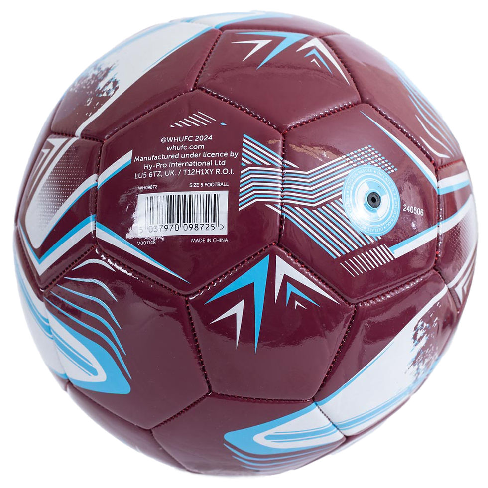 Thumbnail: West Ham United FC Turbine Football.