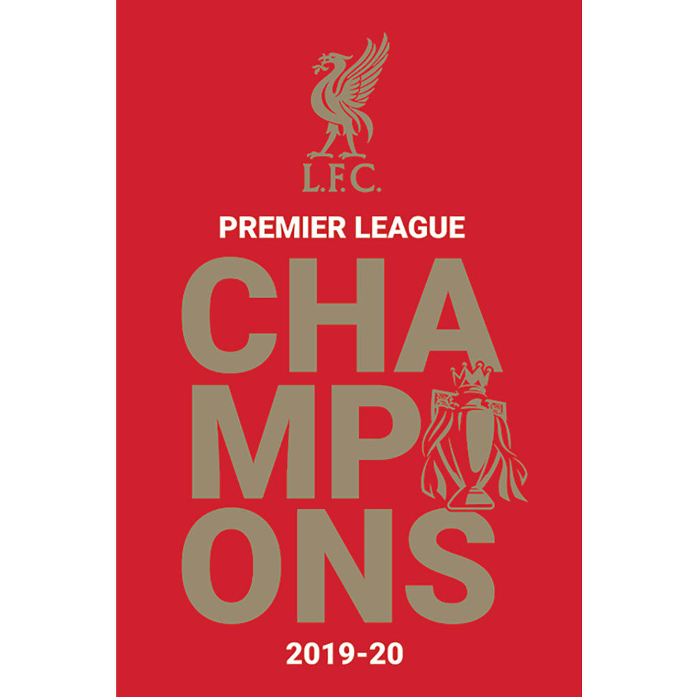 Liverpool FC Premier League Champions Poster 7.