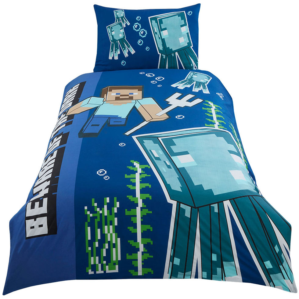 Minecraft Single Duvet Set.