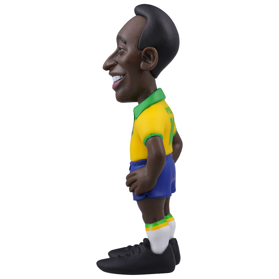 Thumbnail: Pele MINIX Figure 12cm Brazil Home Kit.