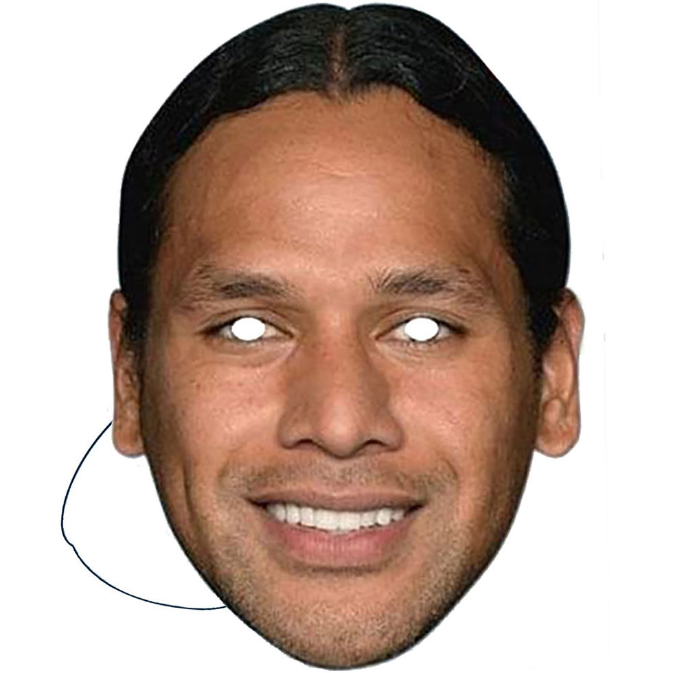 NFL Mask Troy Polamalu.