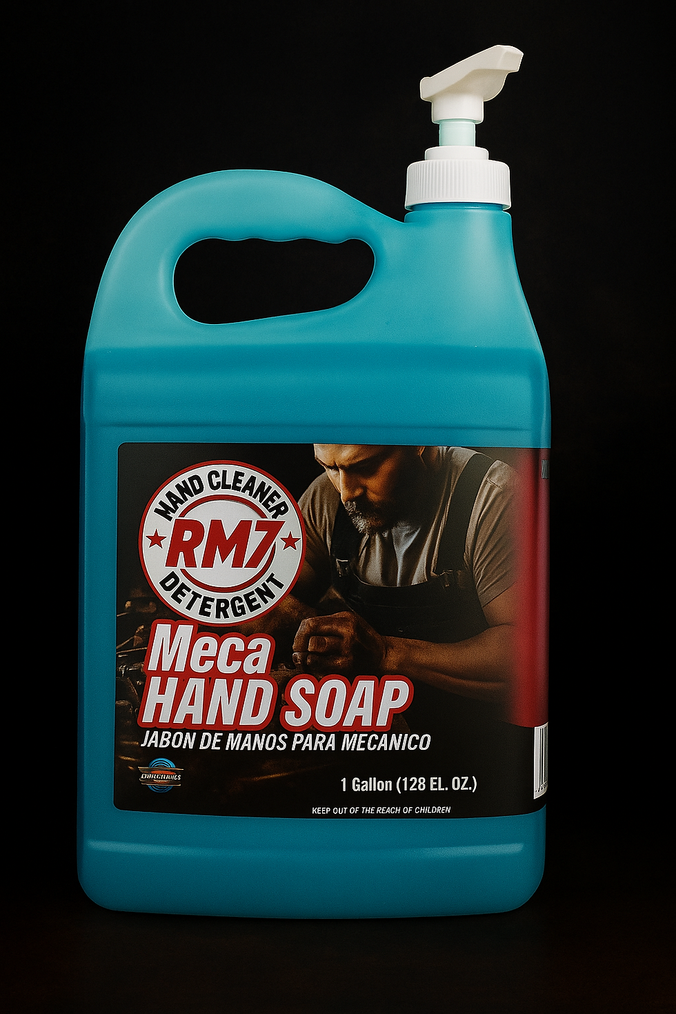 RM7 Meca Hand Soap – Industrial Hand Cleaner (1 Gallon / 128 fl. oz)
