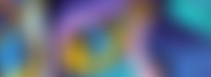 Fotoğraf: © Sadek Ahmed'in eseri. Görselde, kübizm ve dışavurumculuk akımlarını anımsatan, parlak sarı ve mavi figürlerin ön planda olduğu soyut bir yağlı boya tablo yer almaktadır. Derin mor ve lacivert tonlardan oluşan arka plan, keskin hatlı geometrik formlarla birleşerek dinamik ve enerjik bir kompozisyon oluşturmaktadır.