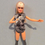 Thumbnail: Handmade Faux Snake Skin Print Bodysuit for Fashion Dolls