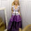 Thumbnail: Handmade Satin Purple Dress for Barbie Dolls