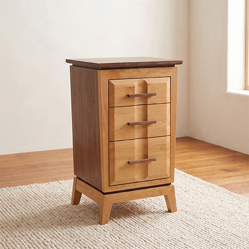 Addison Small 3-Drawer Nightstand