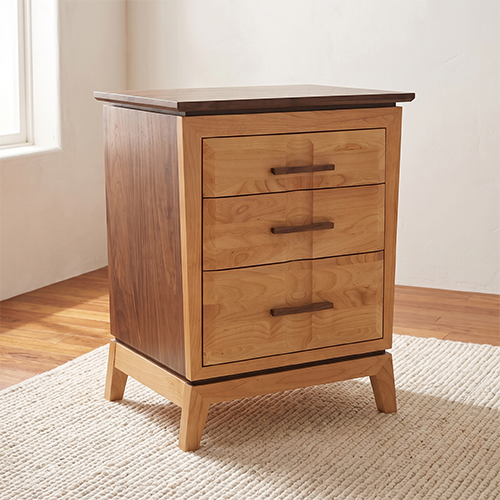Addison 3-Drawer Nightstand