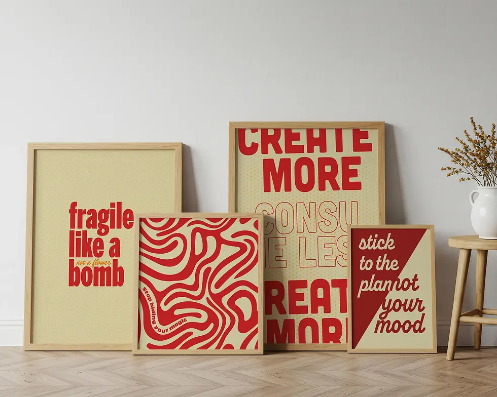 Thumbnail: Feminist Wall Art Bundle