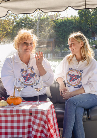 Kirsten and Inez Dunst photographed by Frederic Aranda for California Elegance