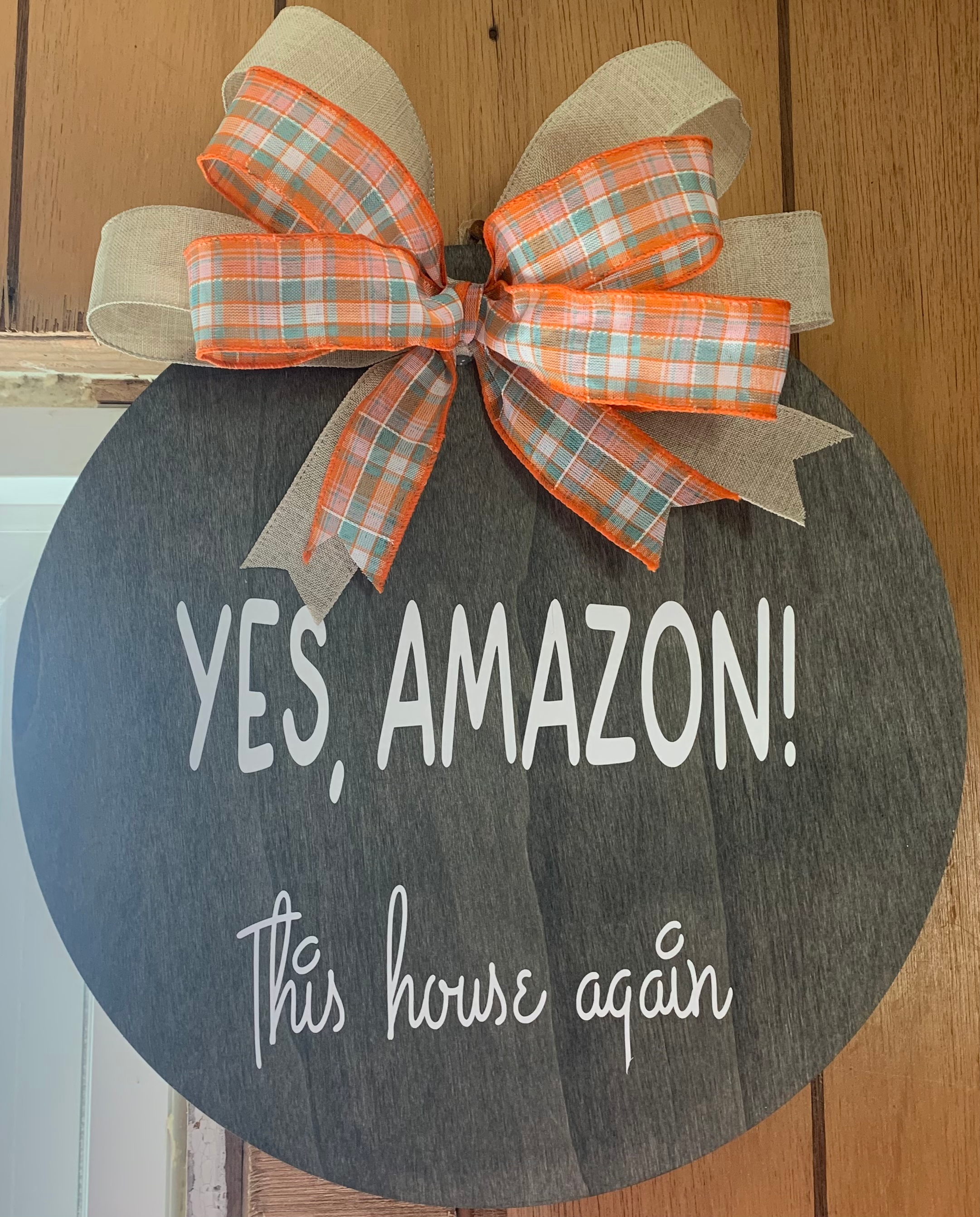 Yes, Amazon! This House Again Sign