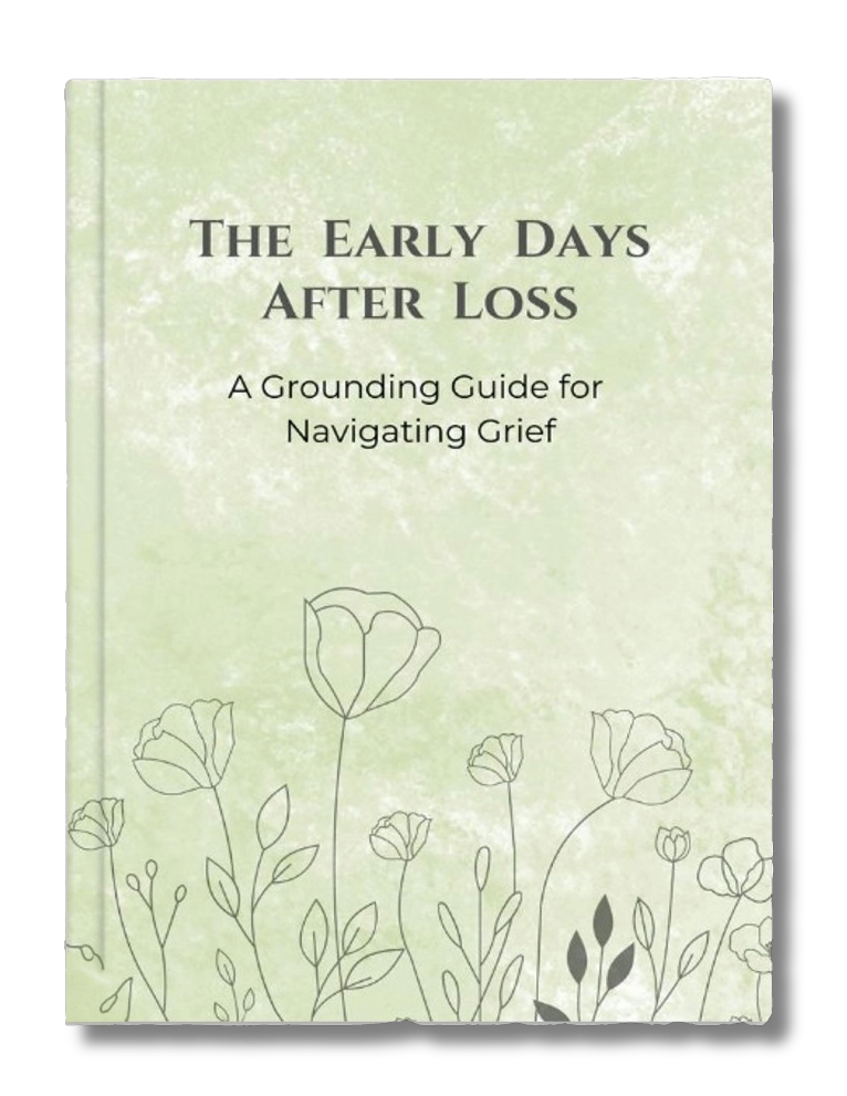 Thumbnail: The Early Days After Loss — A Grounding Guide for Navigating Grief