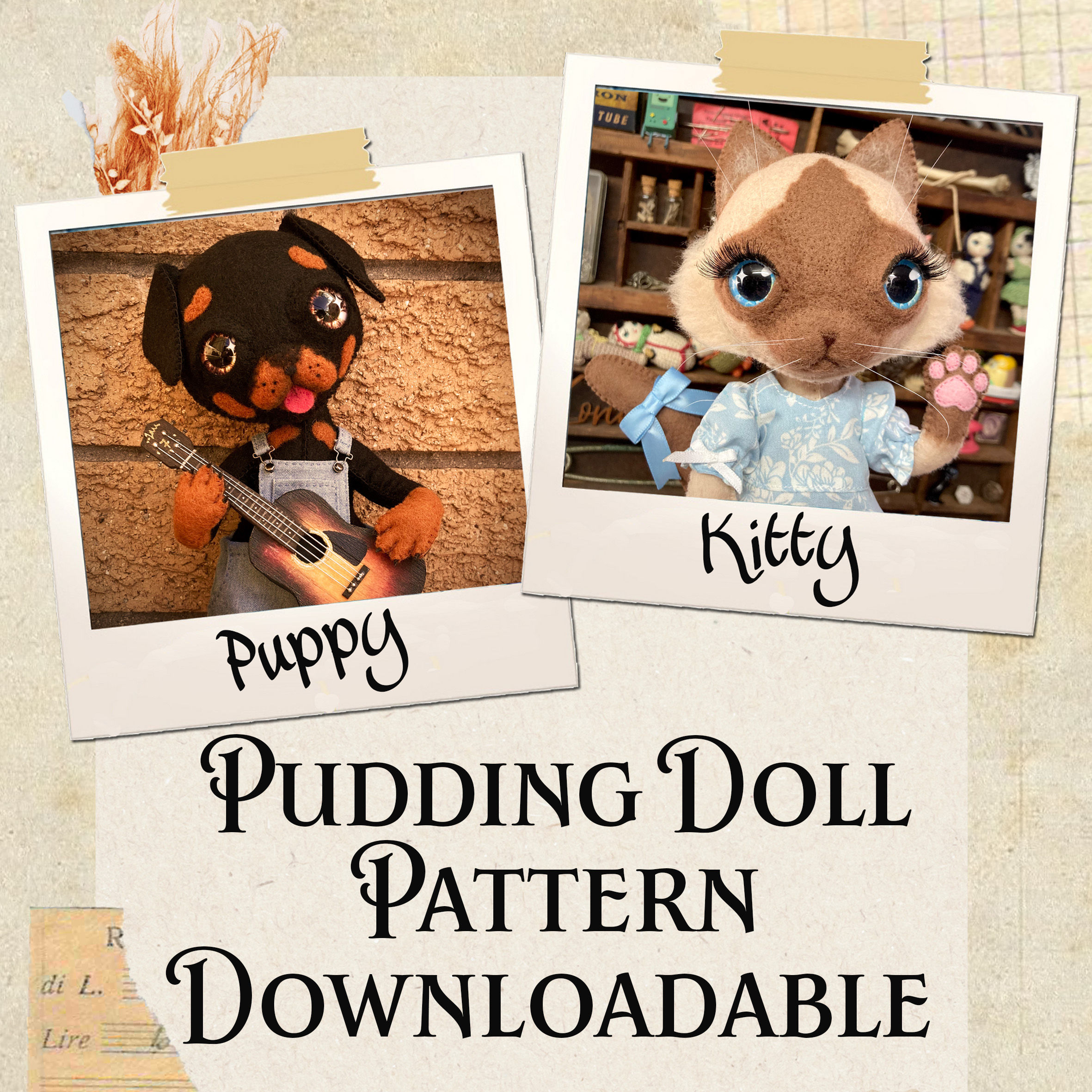 Pudding Pattern ~Digital File