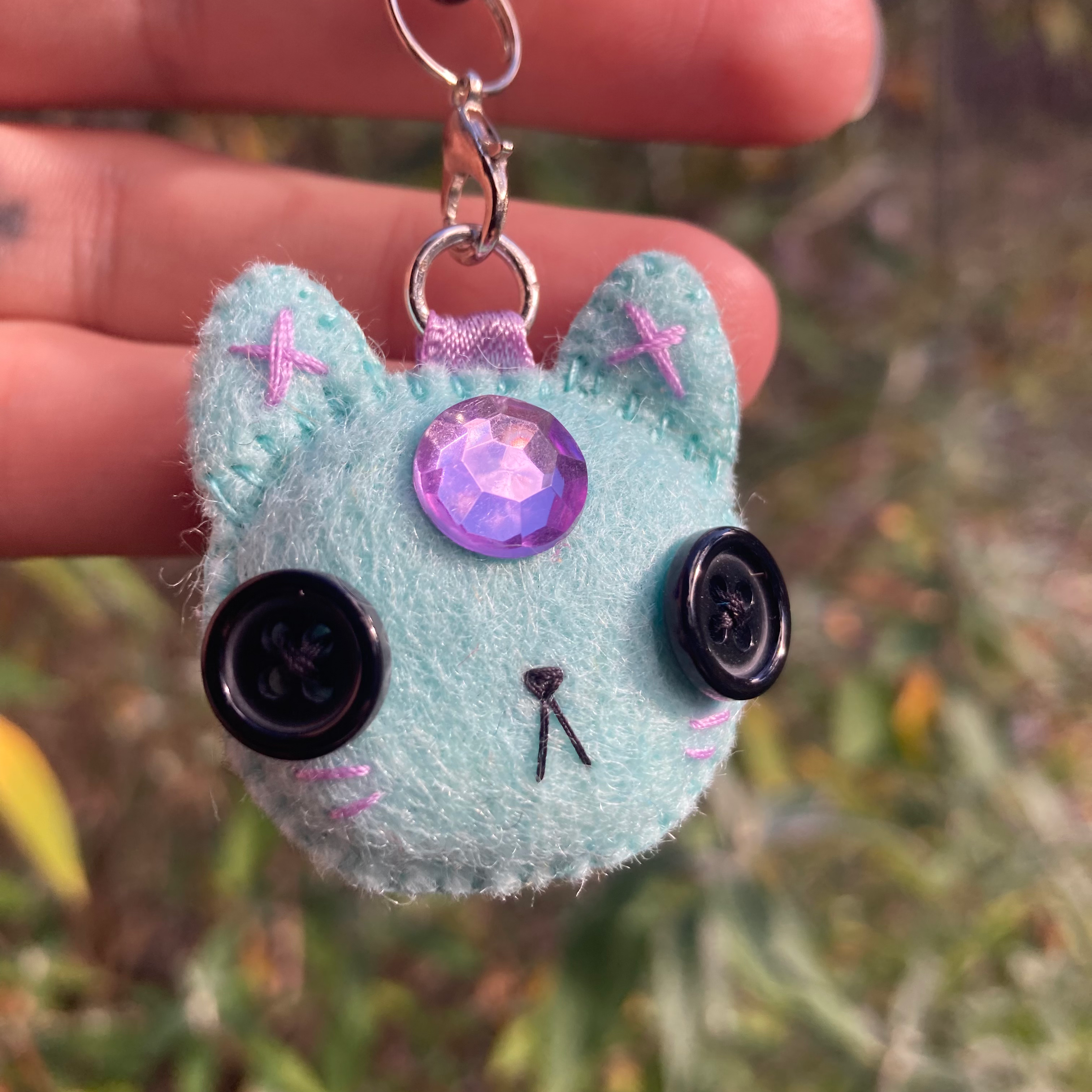 Cat Face ~Phone Charm