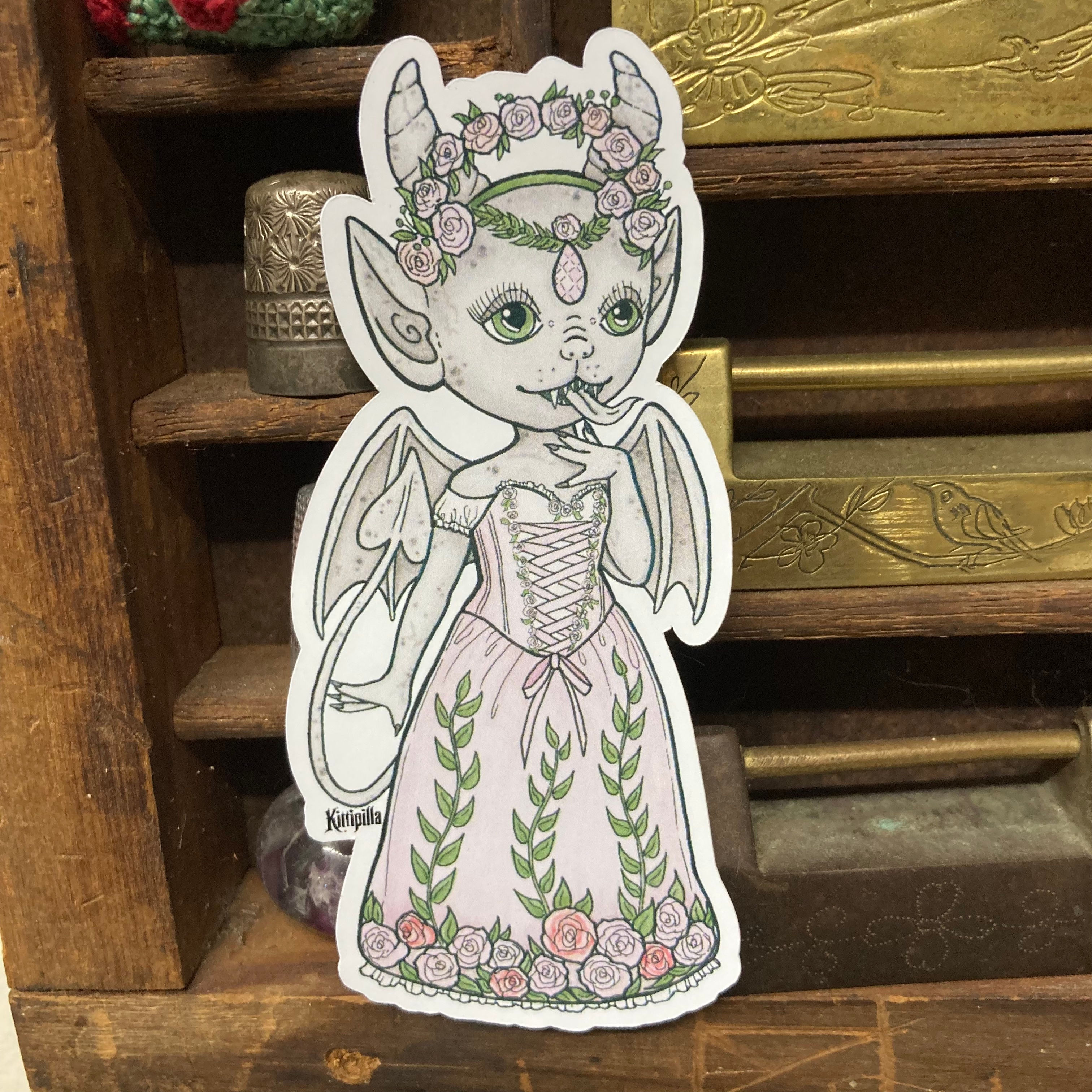 Georgette Gargoyle ~Sticker
