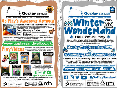 Go Play Sandwell's Awesome Autumn & Winter!