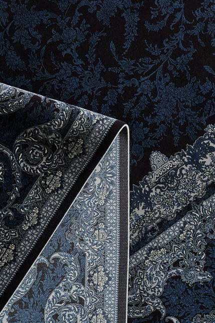 Küçük resim: Woolknot Safir SFR03 Çerçeveli Klasik Halı