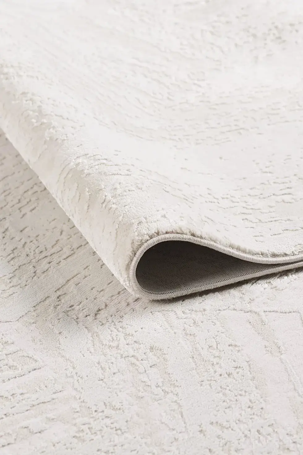 Küçük resim: Empera Halı Gemma 6038 Blanc Saçaklı Modern Tozumaz Halı
