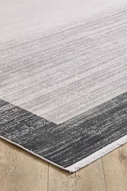 Küçük resim: Woolknot Stark STK1014 Çerçeveli Modern Bambu Halı