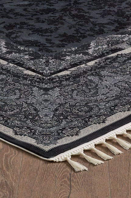Küçük resim: Woolknot Safir SFR04 Çerçeveli Klasik Halı