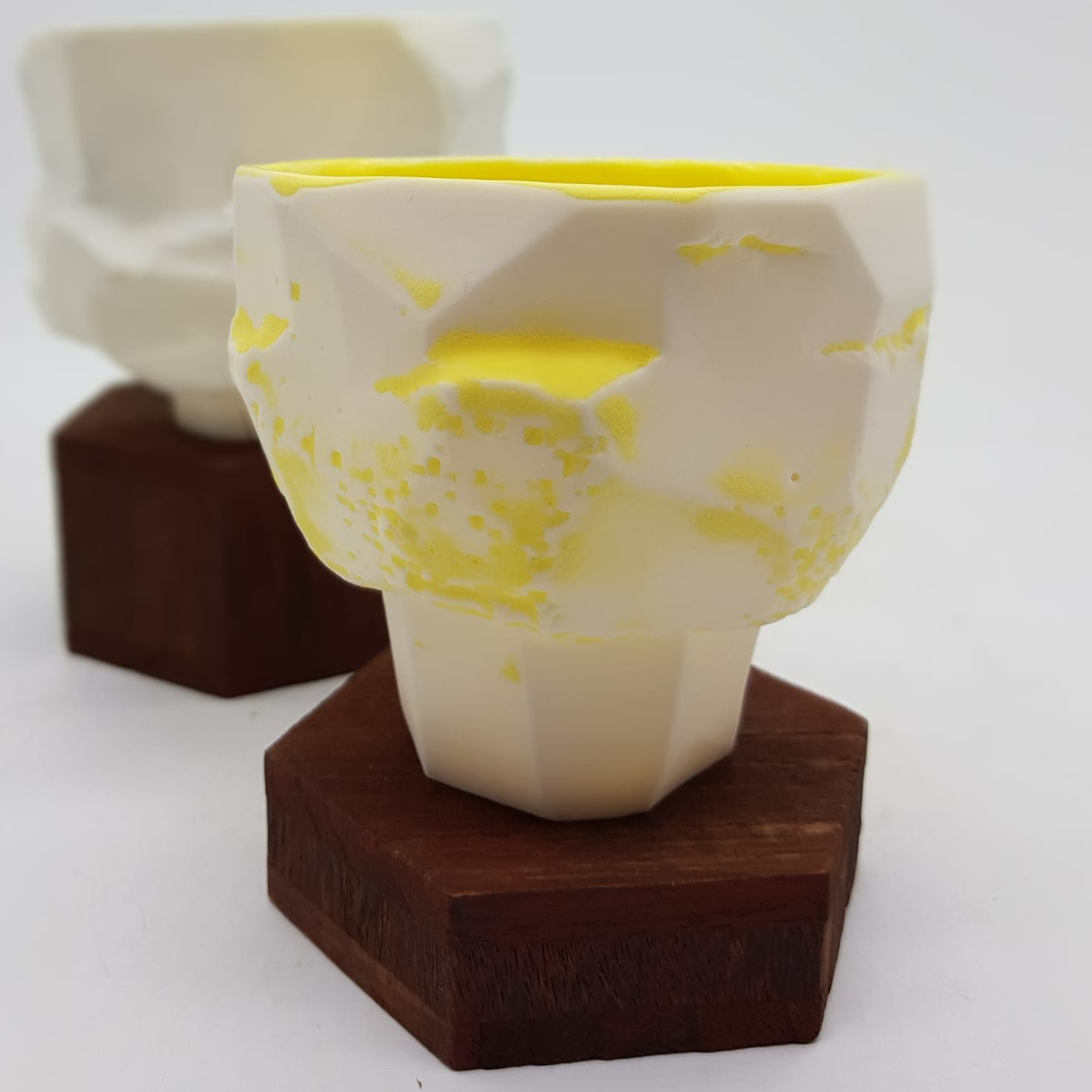 Kurinuki - Porzellan Becher