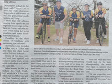 THE COURIER NEWSPAPER: BALLARAT DUATHLON 2025