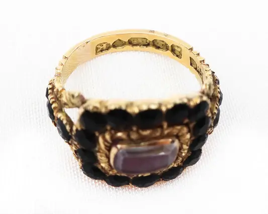 Thumbnail: Georgian English Memorial Ring