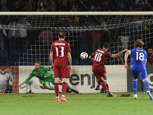 Armenia mantiene las chances de clasificar al Mundial 2022