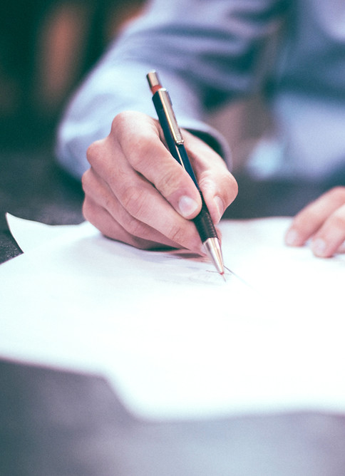 Signature de contrat