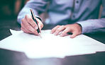Signature de contrat