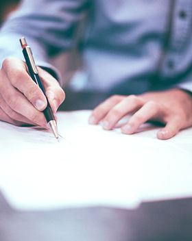 firma de contrato