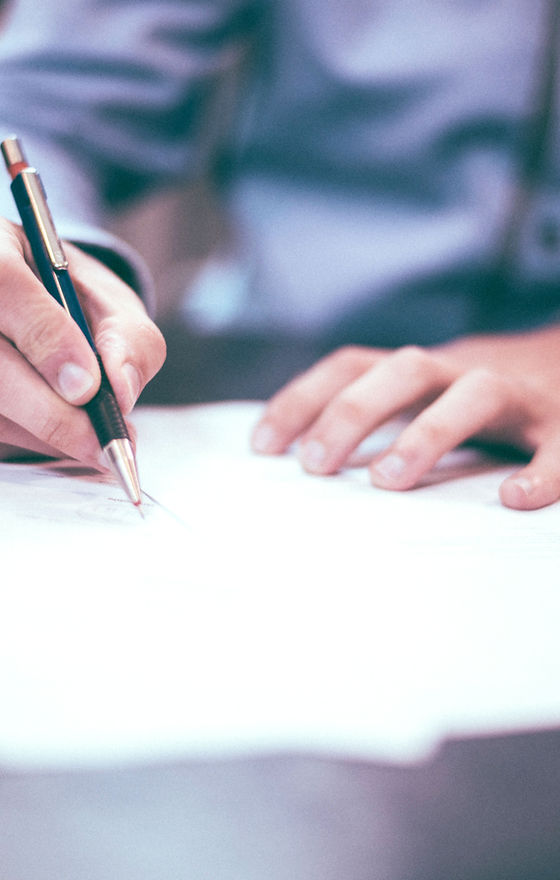 Signature de contrat