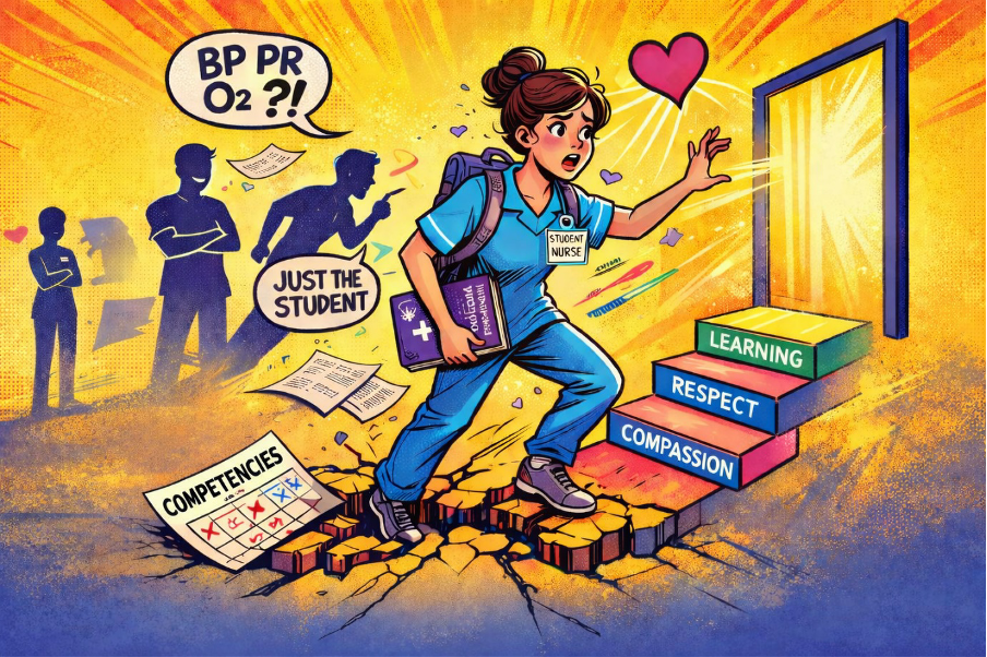 “My name is Robyn, and I am a nurse.” The first time I said those words as I walked through the door of my first job, after qualifying in December 2023, they felt strange. I remember thinking, I’m not a real nurse. I’m just a student Apparently that part was over. I had the qualification, the responsibility, and the title.