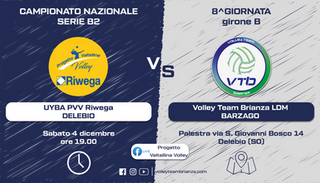 Serie B2 a Delebio per confermarsi