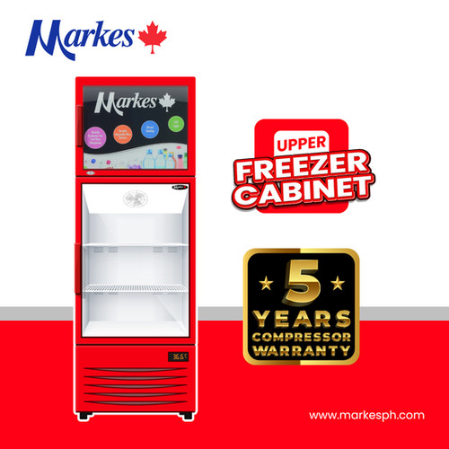 Markes Showcase Chiller With Top Freezer (MSRF-318RD)  Markes Philippines