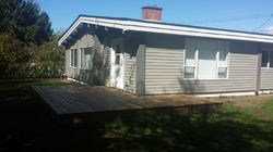 Side and back of house