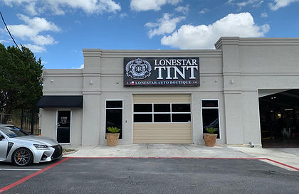 lonestar auto tint and boutiqe storefront