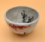 BeWeCeramics tusfestés stílusú bögre halász 2