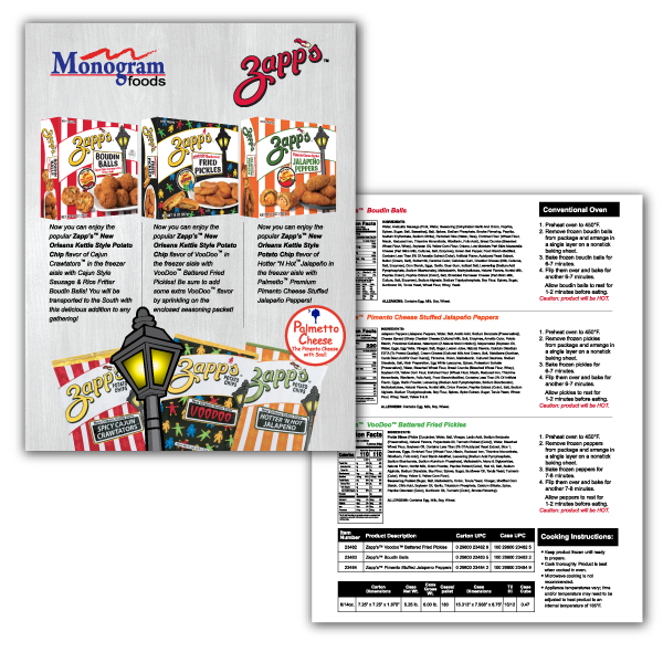 Zapps Sales Sheet