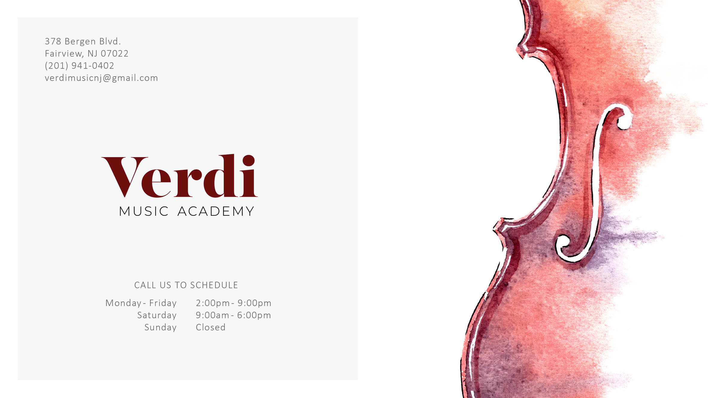 Beginner Violin Lessons in NJ - Verdi Music Academy