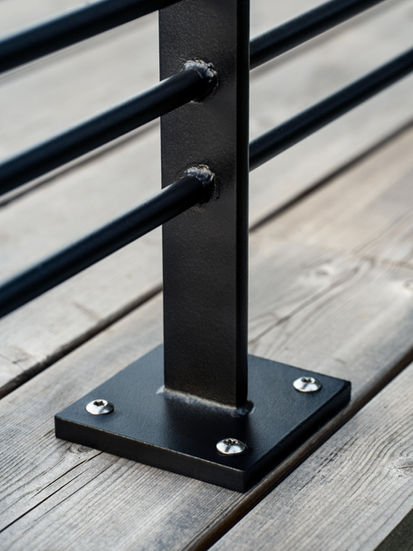 Garde-corps design en acier