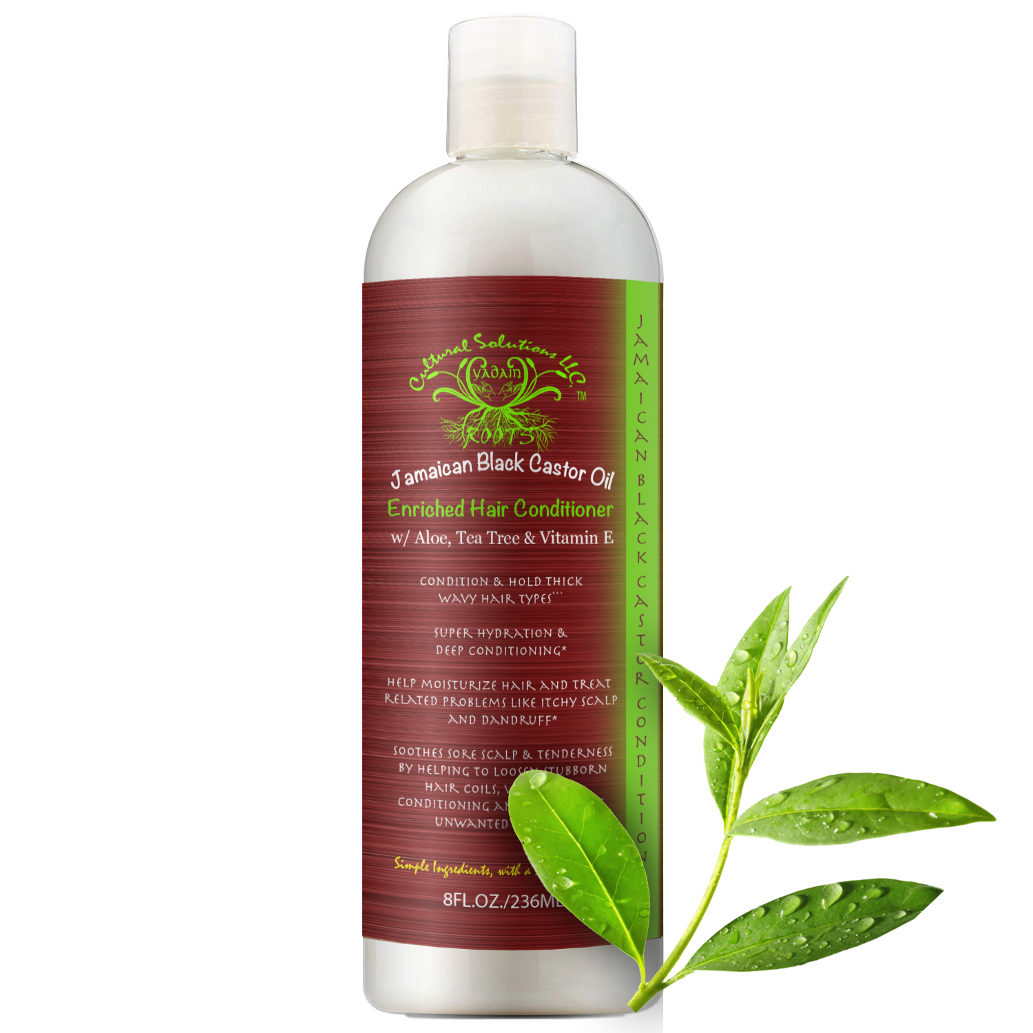 Jamaican Black Castor Oil: Enriched Hair Conditioner (8oz)