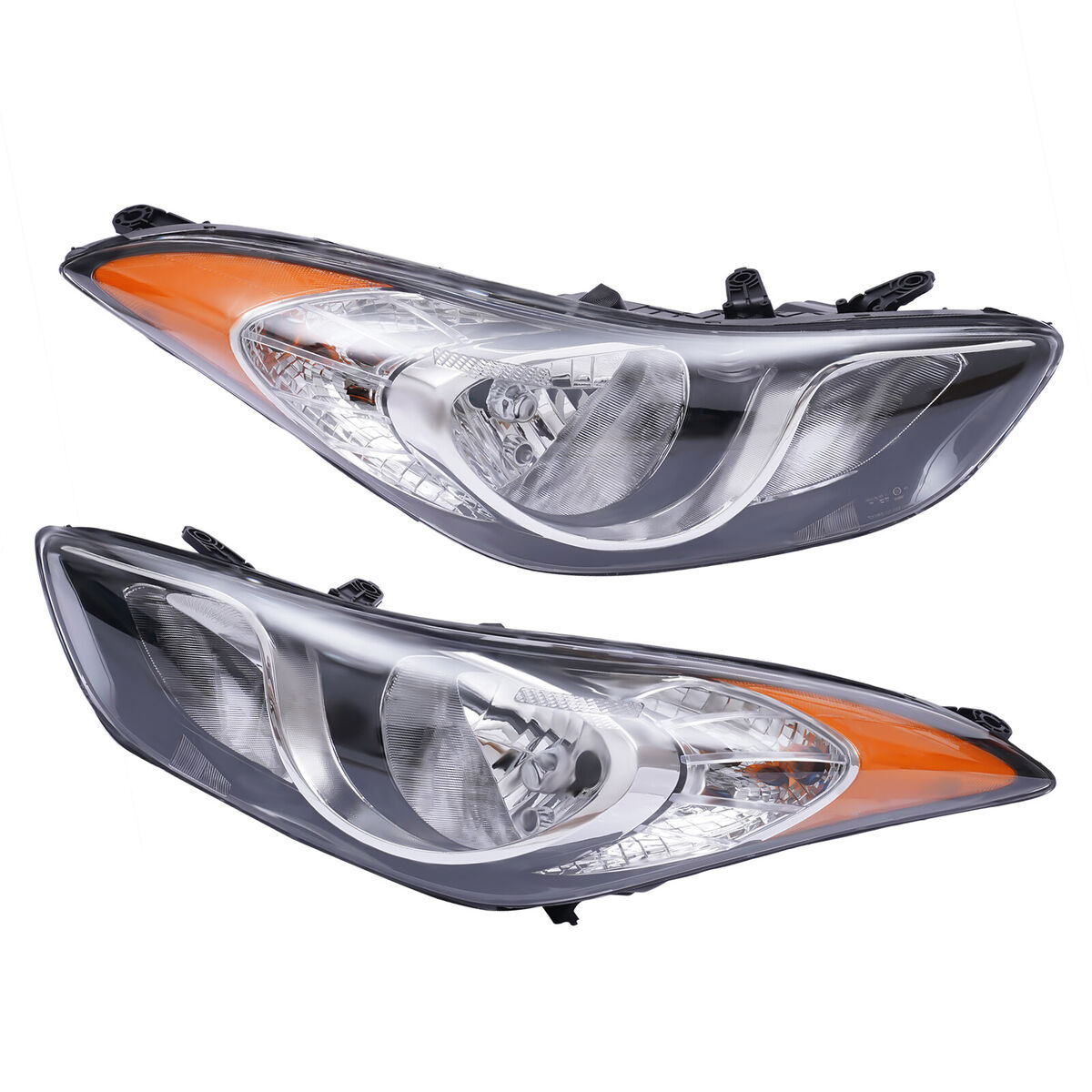 2013 Hyundai Elantra Left and Right Headlights