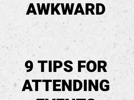 Meetup is Awkward - 9 Tips for Attending Events