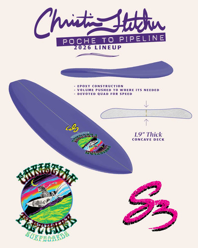 Christian Fletcher Modern Signature Shortboard | Boysen Surfboards