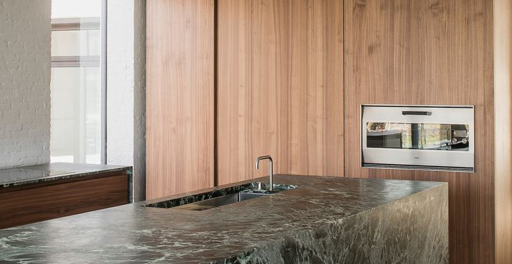 Green Marble Kitchen