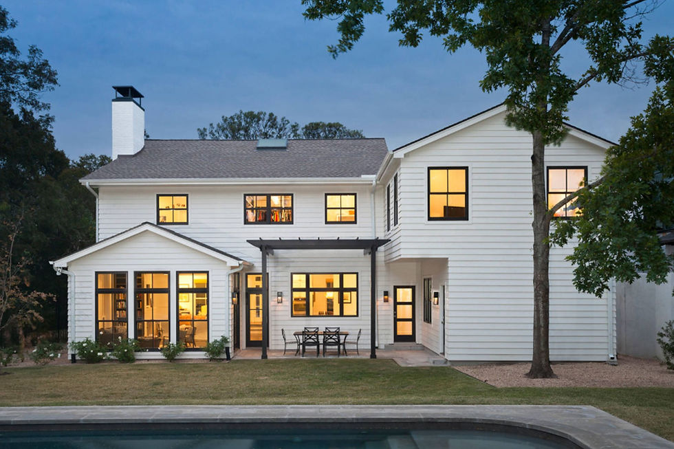 Black vinyl windows
