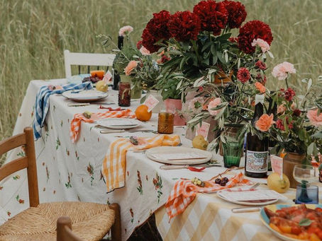 How to Style an Outdoor Gathering with Colour, Texture and Personal Details